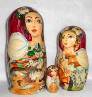 Puss In boots nesting Doll Babooshki s