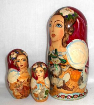 Puss In boots nesting Doll Babooshki s