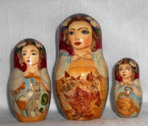 Puss In boots nesting Doll Babooshki s