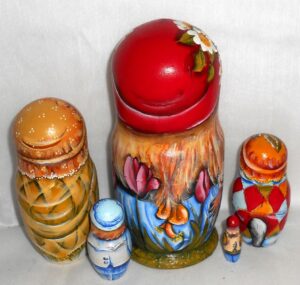 Red Riding Hood nesting Doll Babooshki s