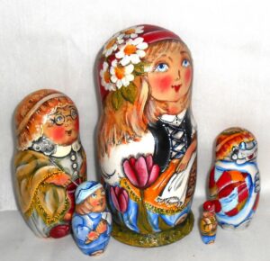 Red Riding Hood nesting Doll Babooshki s