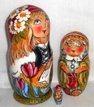 Red Riding Hood nesting Doll Babooshki s