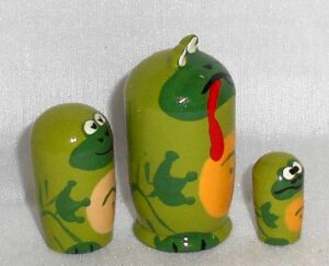MINI Green frog mini 5-set TINY