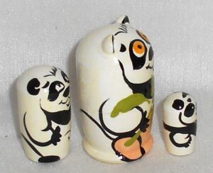 MINI White Panda mini 5-set TINY