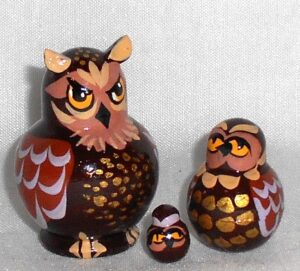 MINI Brown owl mini 5-set TINY
