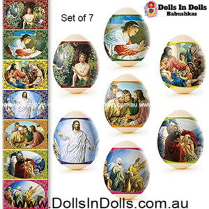 7 set Bible seven stories , Easter Egg Shrinking Wraps