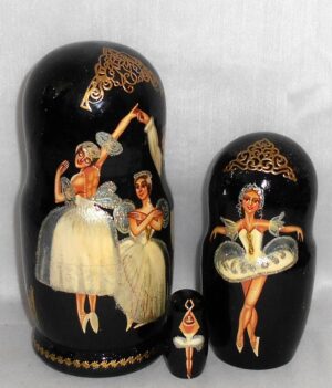 Classical Ballet II nesting Doll Babooshki s