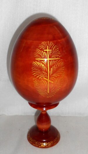 Our Lady Iverskaia Egg LARGE Orthodox - 4