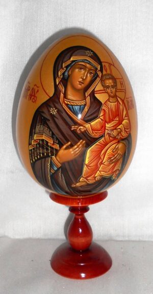 Our Lady of Kazan Egg LARGE Orthodox