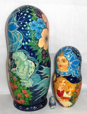 Snow Queen 10-set Huge nesting Doll Babooshki s