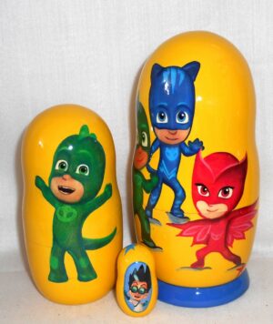 PJ Mask nesting Doll Babooshki s