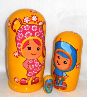 Team UmiZoomi nesting Doll Babooshki s