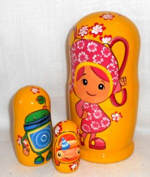Team UmiZoomi nesting Doll Babooshki s