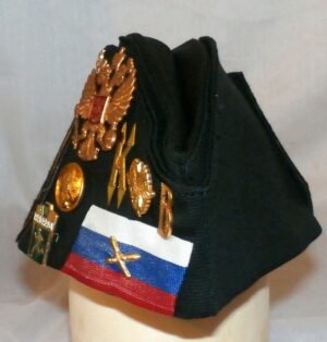 Forage Cap with badges Black II (Pilotka) - 2