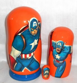 Captain America nesting Doll Babooshki s