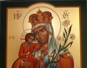 Our Lady Unfading Colour icon 22×26 cm ( only 1 ) - 3