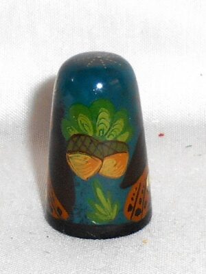 Thimble Owl & Acorn nesting Doll Babooshki s