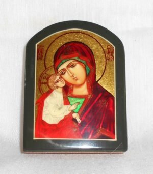 Virgin of Tenderness icon 5.2 x 6.7 cm