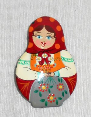 Katya with daisies bunch Brooch - 3