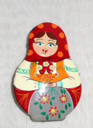 Katya with daisies bunch Brooch - 4