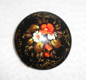 Brooch Wild flowers II