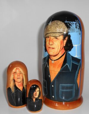 ACDC nesting Doll Babooshki s