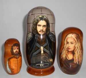 Game of Thrones II nesting Doll Babooshki s