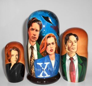 X Files nesting Doll Babooshki s