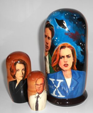 X Files nesting Doll Babooshki s