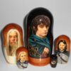 Lord of the Ring Babushka  Babushka Matryoshka nesting Doll  Babooshki Babushkas