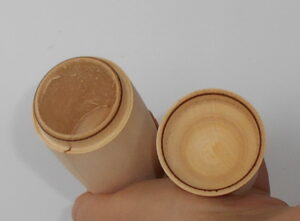 DIY set of 5 single funny people high 11 cm raw plain unpainted Unfinished Montessori blank - 4