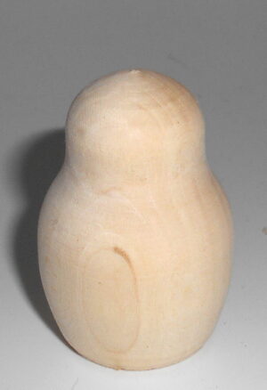 DIY set x 10 solid Peoples 4.5 cm high raw plain unpainted Unfinished Montessori blank - 4