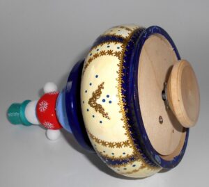 Snowman Music Box with squirrel - 2