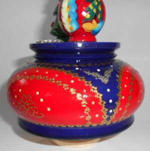 Santa with Xmas tree Music Box - 5