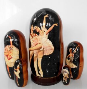 Ballet ‘Swan Lake’ nesting Doll Babooshki s