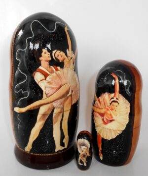 Ballet ‘Swan Lake’ nesting Doll Babooshki s