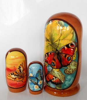 Butterflies nesting Doll Babooshki s