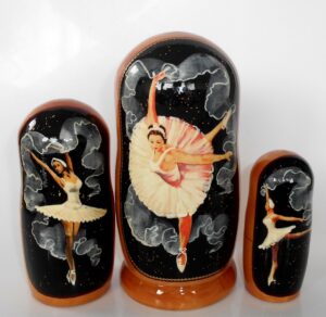 Ballet ‘Swan Lake’ II nesting Doll Babooshki s