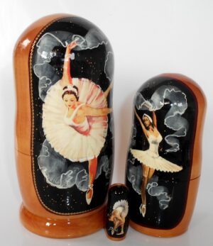 Ballet ‘Swan Lake’ II nesting Doll Babooshki s