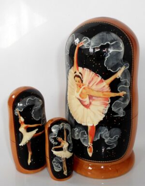 Ballet ‘Swan Lake’ II nesting Doll Babooshki s