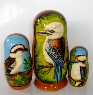 Kookaburra nesting Doll Babooshki s