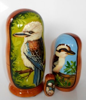 Kookaburra nesting Doll Babooshki s