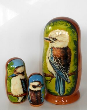 Kookaburra nesting Doll Babooshki s