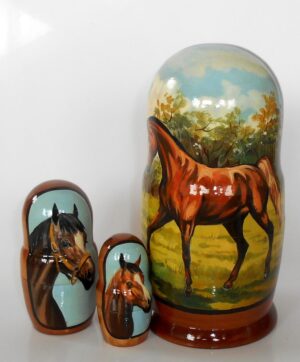 Horsy horse nesting Doll Babooshki s