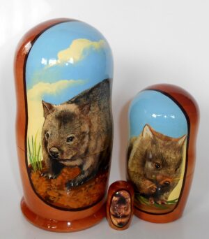 Wombat nesting Doll Babooshki s