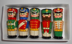 Christmas décor Hussars 1812 war 5-set BOX SET