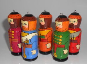Christmas décor Ivan the Terrible Army XVI 5-set BOX SET - 4