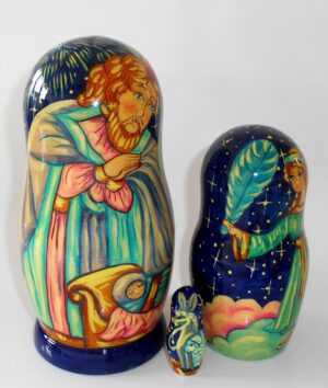Nativity large multifigured II nesting Doll Babooshki s