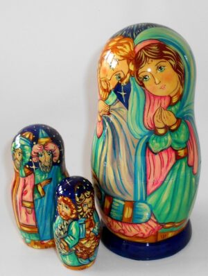 Nativity large multifigured II nesting Doll Babooshki s