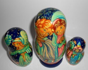 Nativity large multifigured II nesting Doll Babooshki s